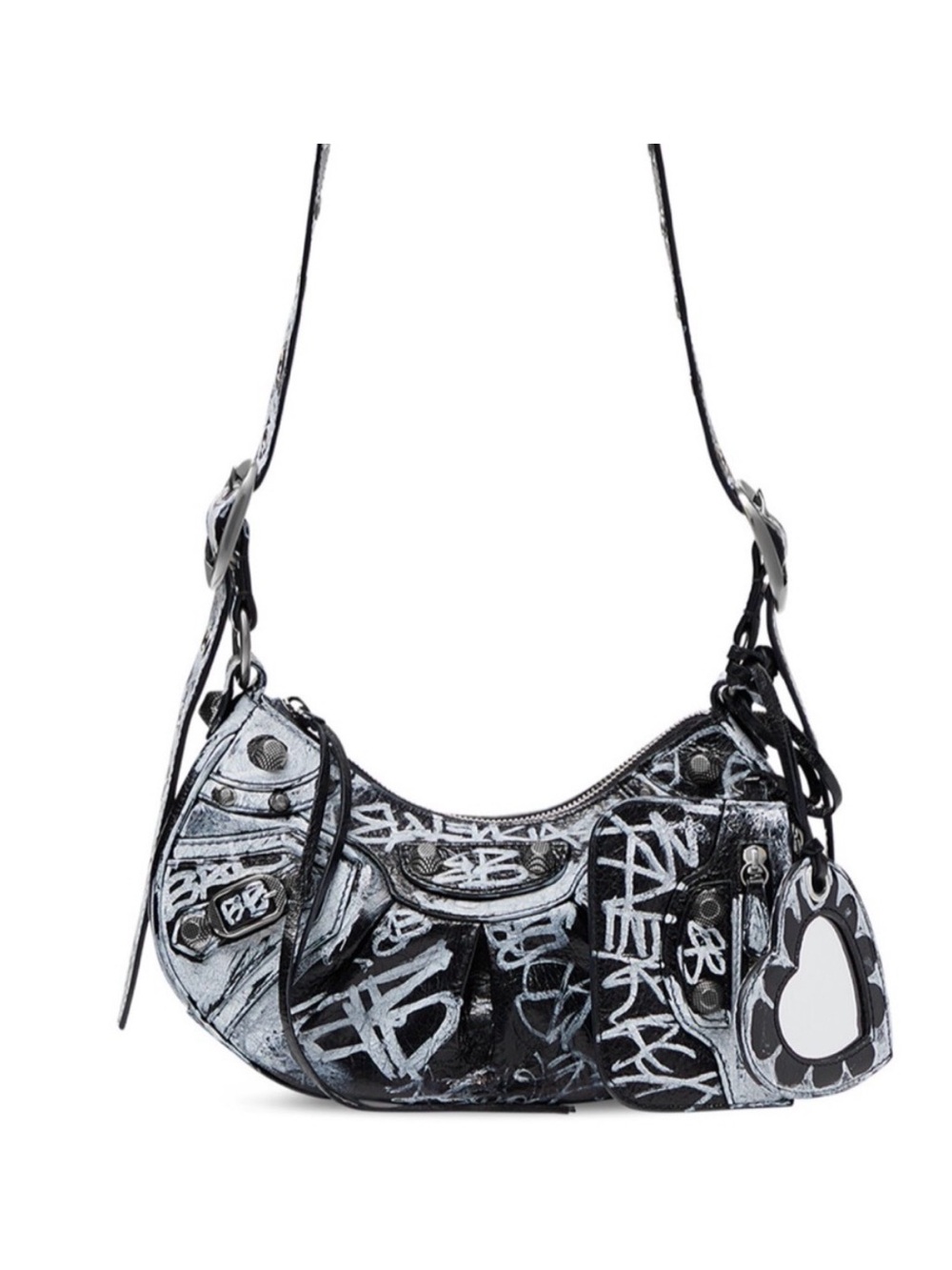 BALENCIAGA "LE CAGOLE GRAFFITI" BAG
